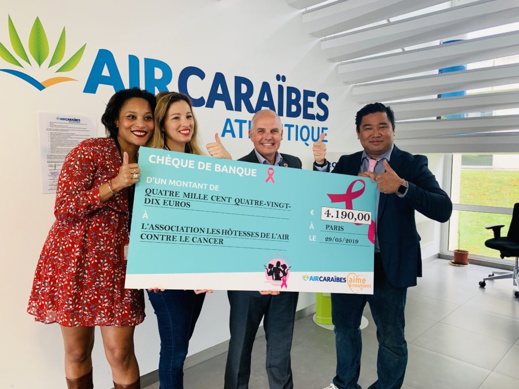 Air Caraïbes, un engagement volontaire et affirmé au profit de notre cause