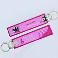 Porte clé "flamme" Air France Vol Rose 2019