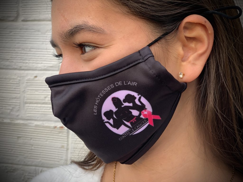 Masque HCC noir avec filtre de protection PM2.5
