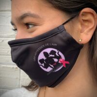 Masque HCC noir avec filtre de protection PM2.5