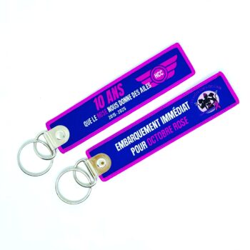 **2025 - Porte clé "flamme 10 ANS"