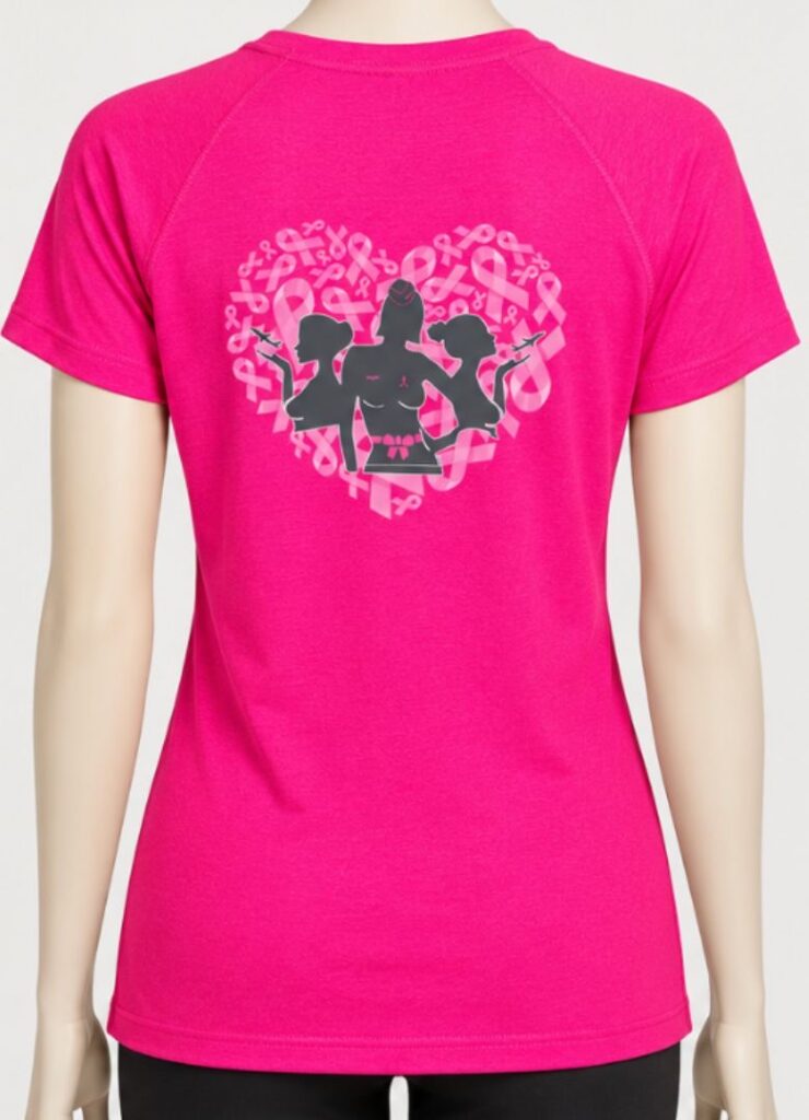 **2026** Tshirt Sport Sein'cerement Rose pour OCTOBRE ROSE 2026"