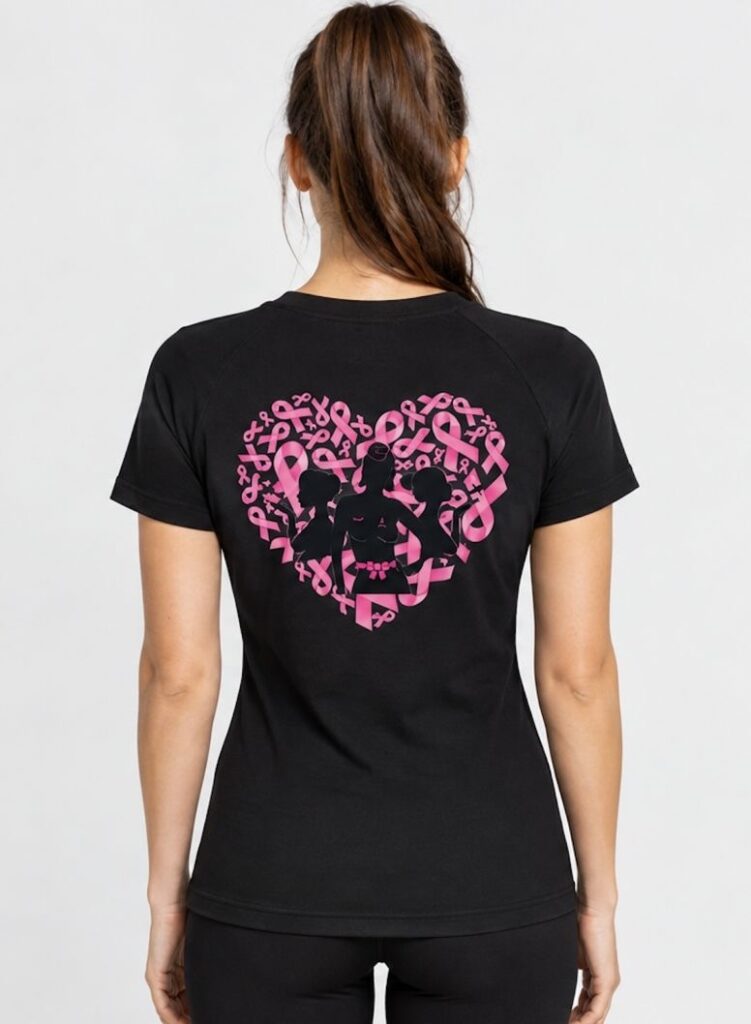 **2026** Tshirt Sport Sein'cerement Noir pour OCTOBRE ROSE 2026"